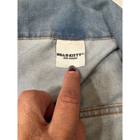 Sanrio Hello Kitty and Friends Denim Jean Jacket Girls Size L - Picture 7 of 7